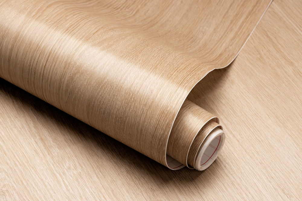 Imitation parquet lino est un revêtement durable