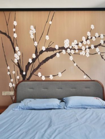 tête de lit en tissu