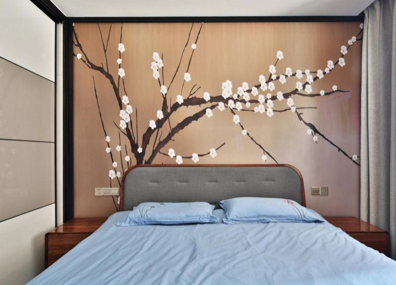 tête de lit en tissu