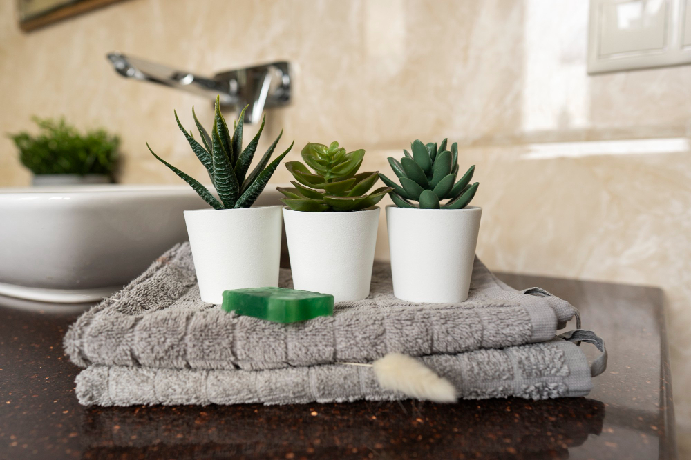 plante pour une salle de bain sans fenêtre