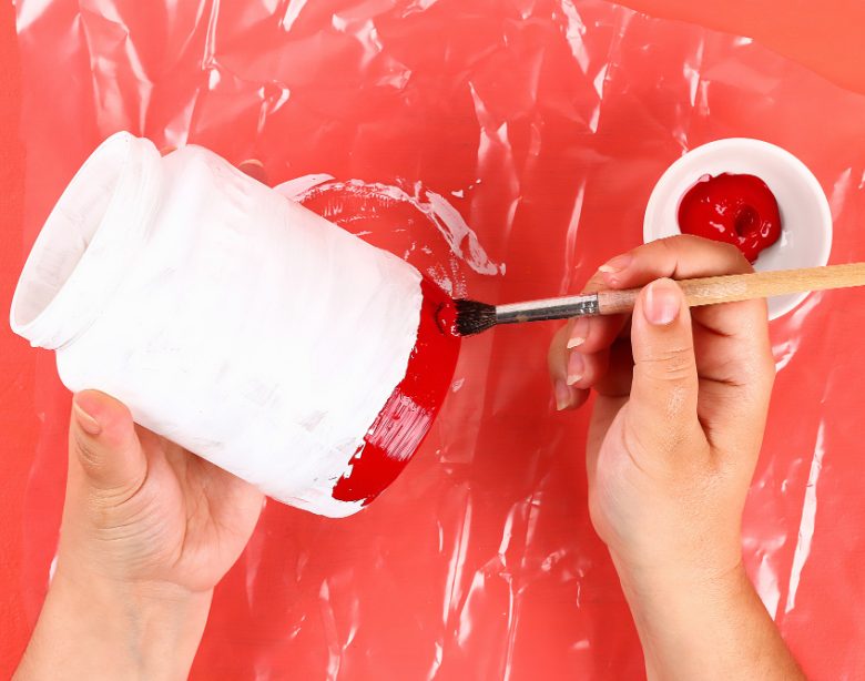 réussir à peindre sur du plastique facilement