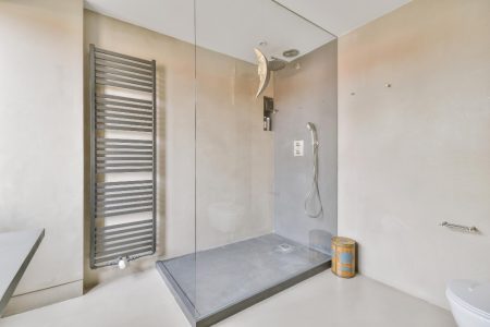 Douche béton ciré pour un résultat durable