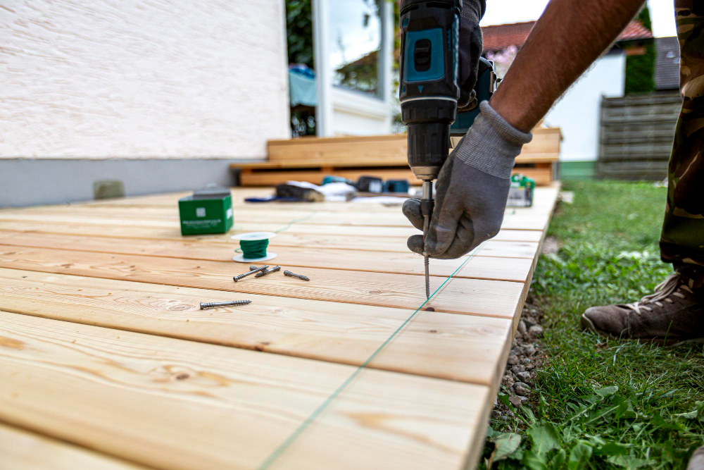  réussir la Construction de sa terrasse en bois